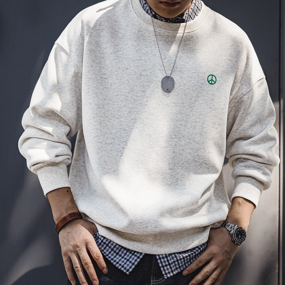 Maden Casual Gray Round-Neck H - Undershirt Crew Neck recension och pris