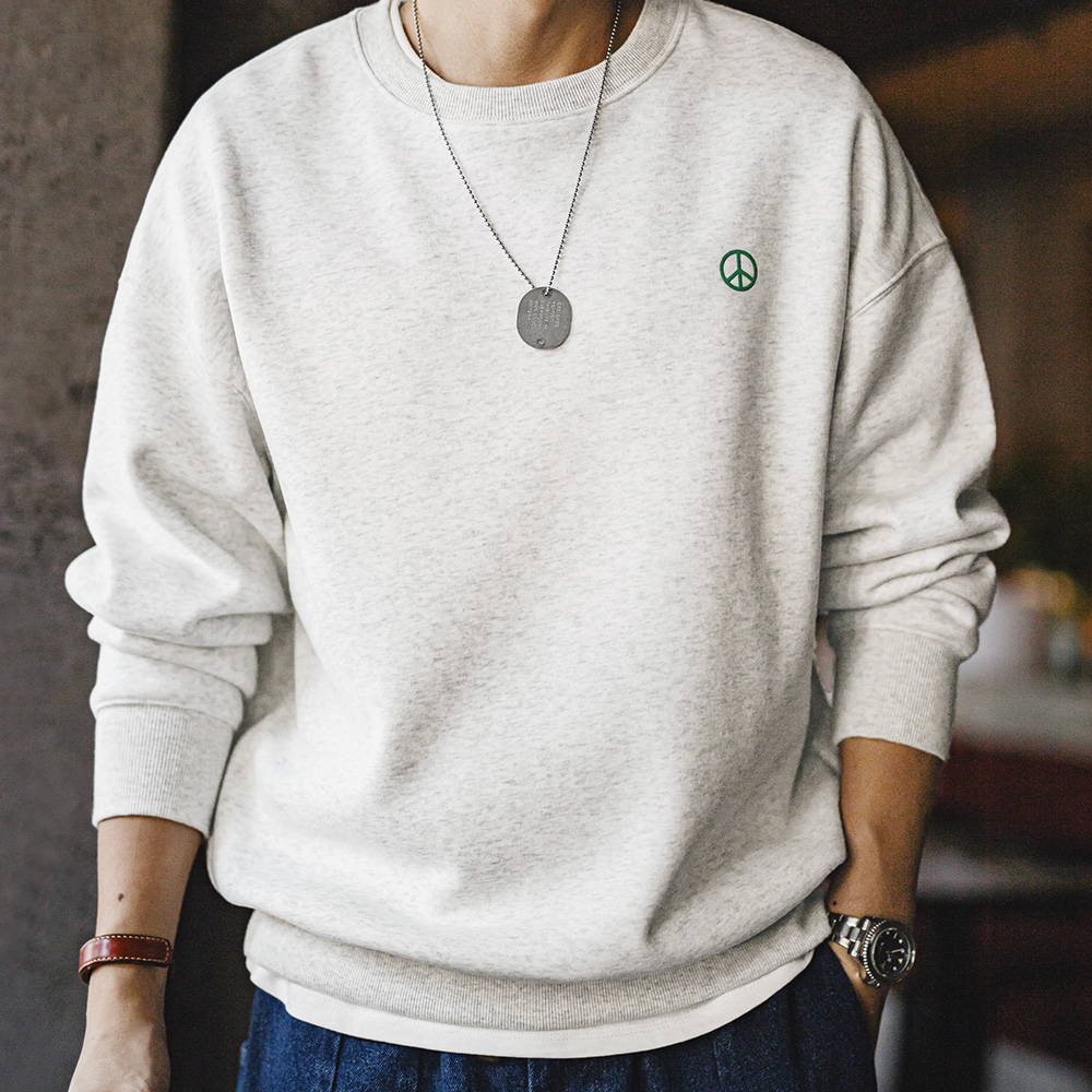 Maden Casual Gray Round-Neck H - Undershirt Crew Neck recension och pris