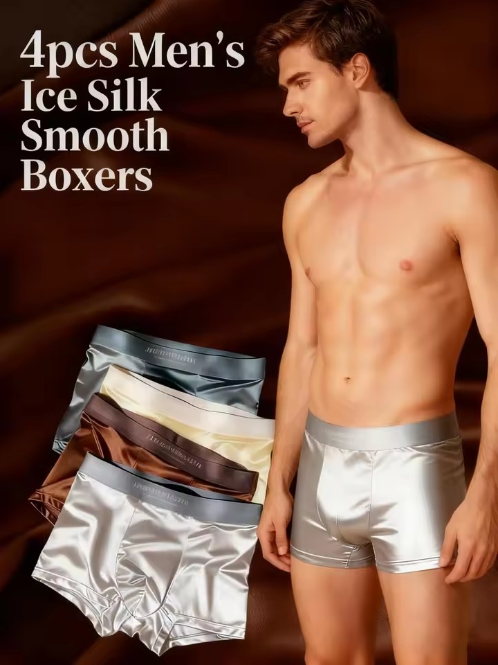 4 Pcs/Lot Breathable Men's Fib - Multi Pack Underwear recension och pris