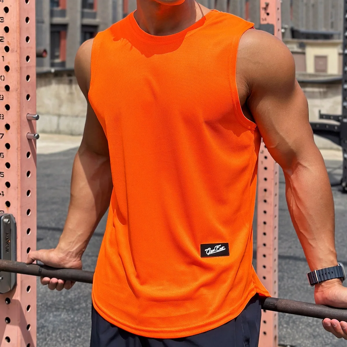 2025 Summer New Trend Men tank - Undershirt Crew Neck recension och pris